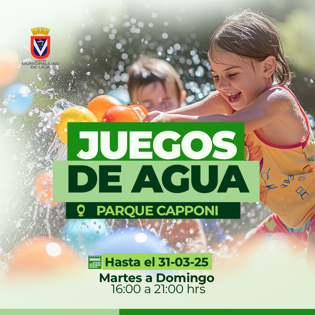 ¡Ya está abierto!: Juegos acuáticos de Parque Capponi ya están funcionando