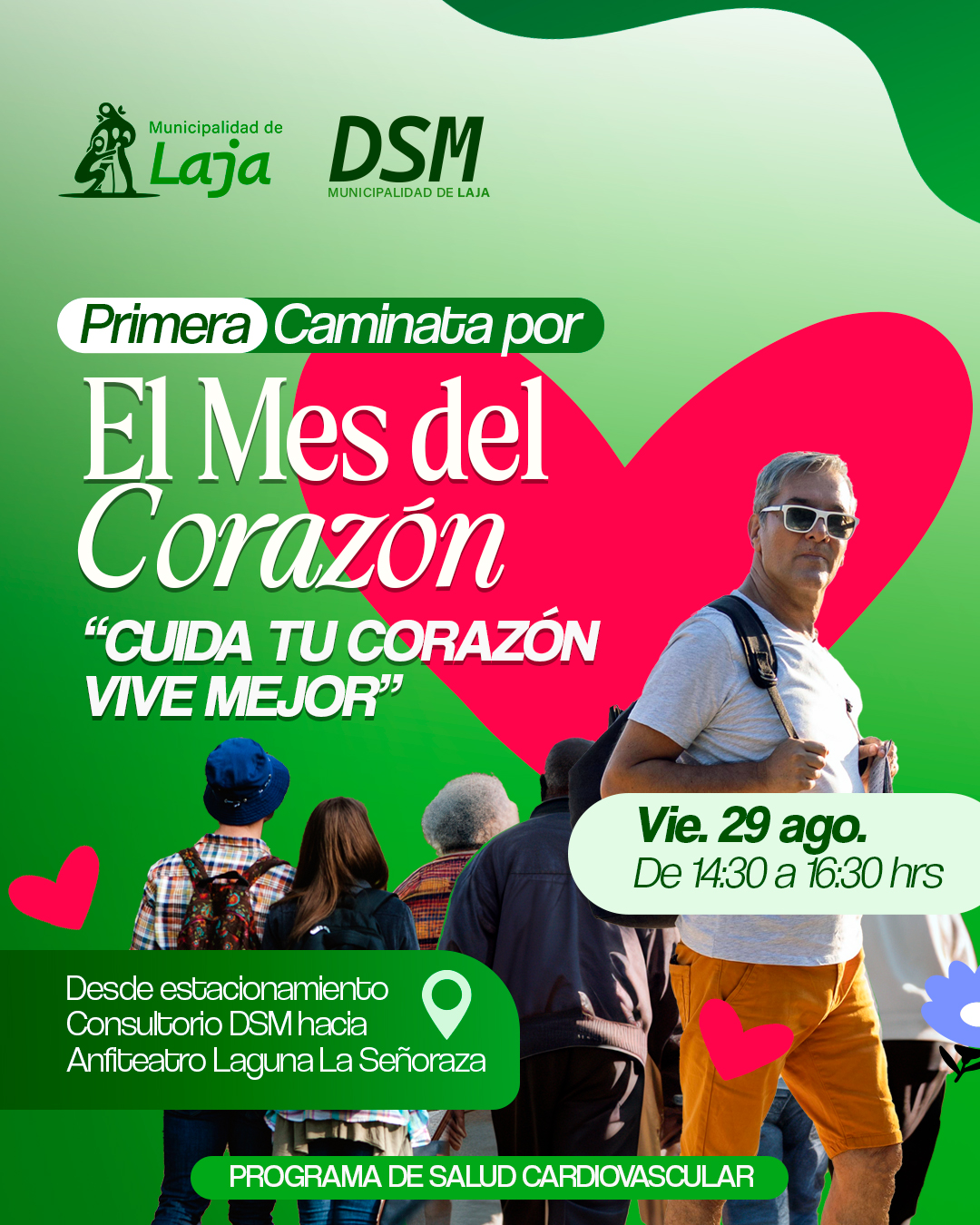 ¡Caminemos juntos por un corazón más sano!
