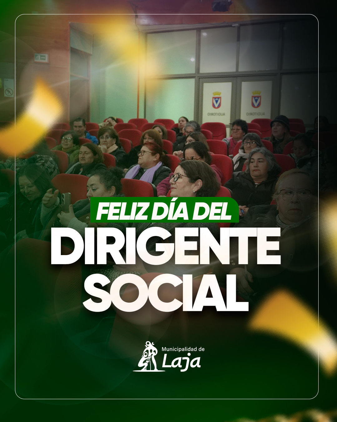Hoy celebramos el Día del Dirigente Social