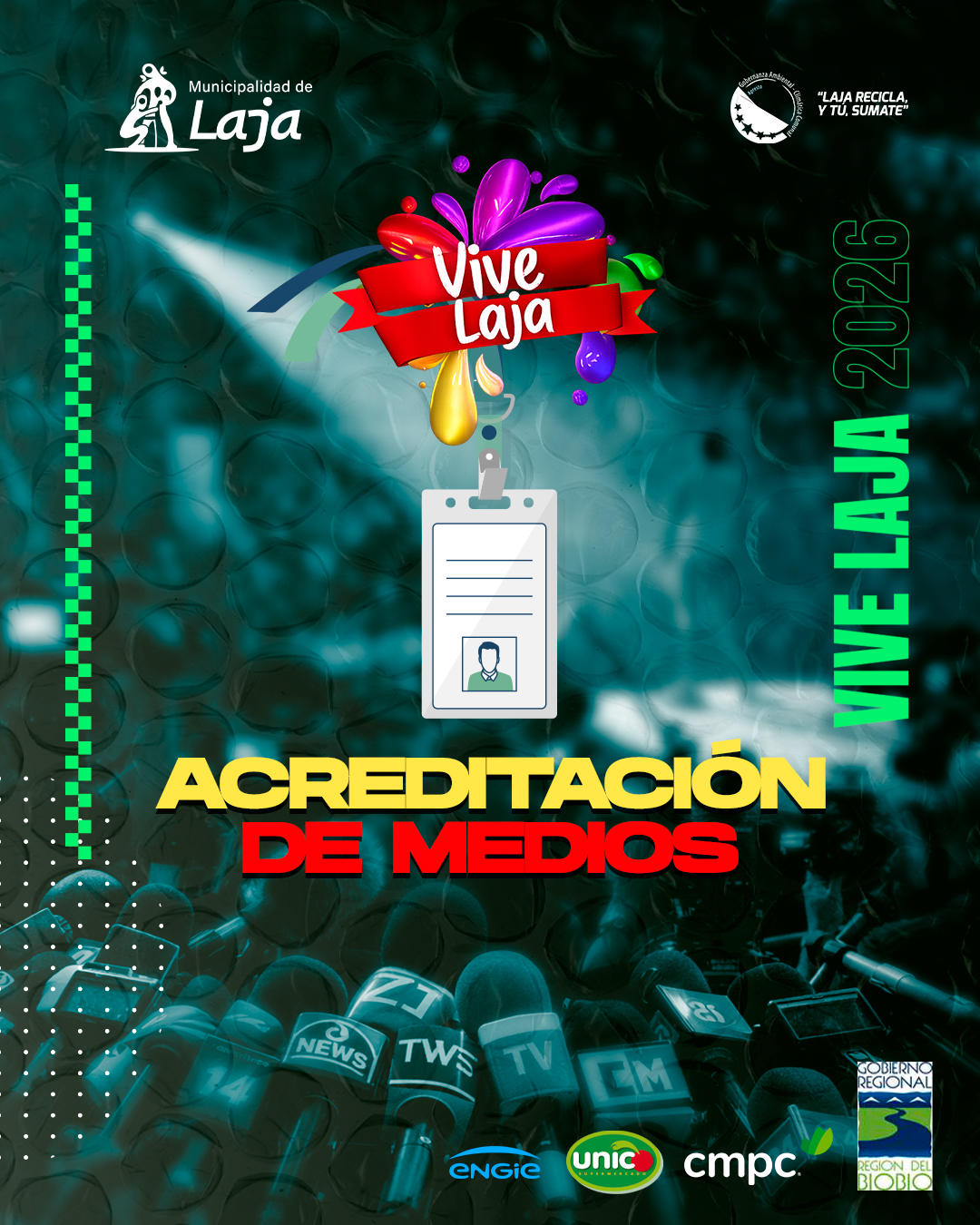 Acreditación Festival Vive Laja 2026
