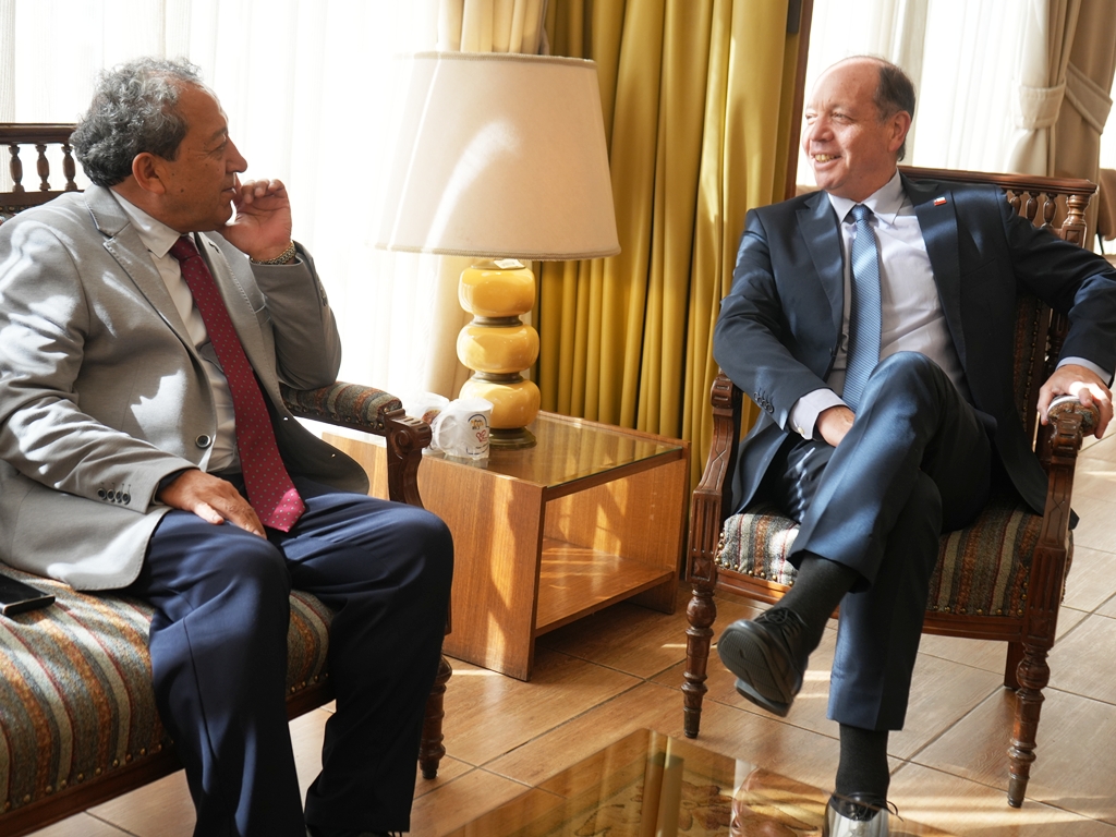 Alcalde de Laja realiza saludo protocolar a nuevo Delegado Presidencial Provincial de Biobío