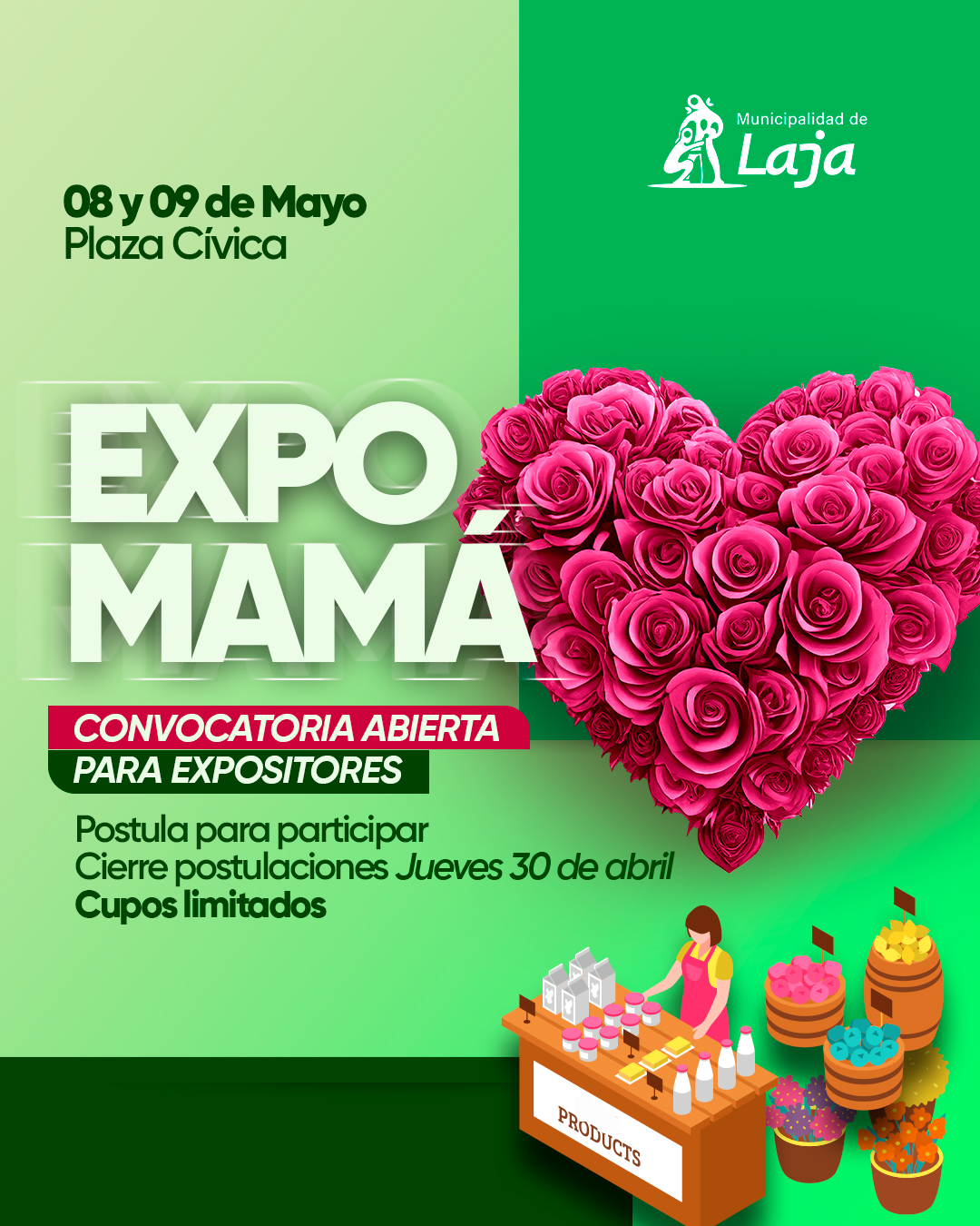 Expo Mamá 2026 abre convocatoria para emprendedoras y expositoras de la comuna