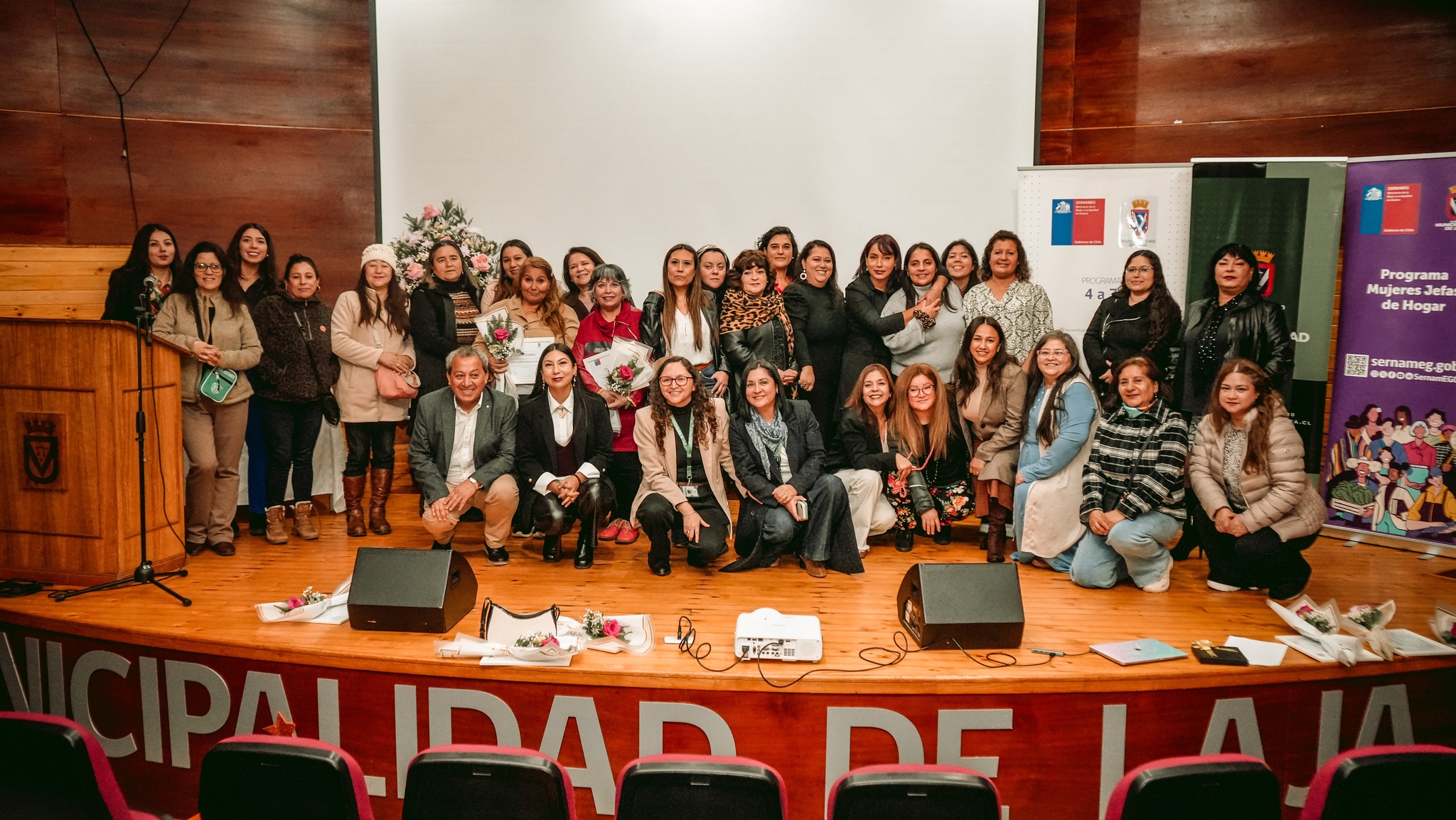 Laja lanzó programas “4 a 7” y “Mujeres Jefas de Hogar” para fortalecer la autonomía y bienestar de las mujeres lajinas