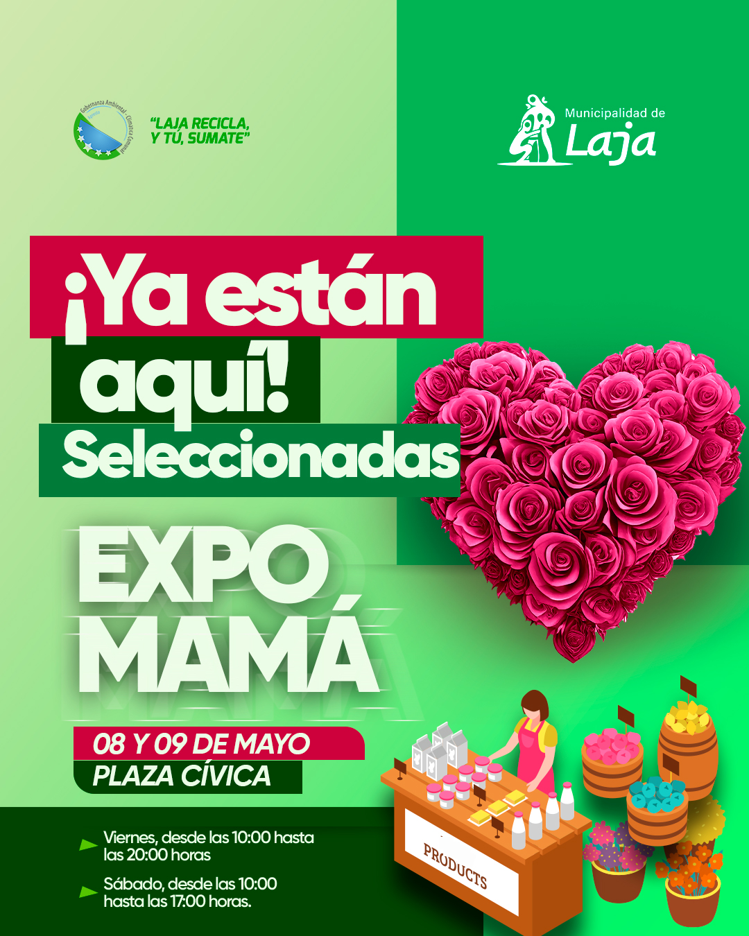 LISTADO DE SELECCIONADAS EXPO MAMÁ 2026