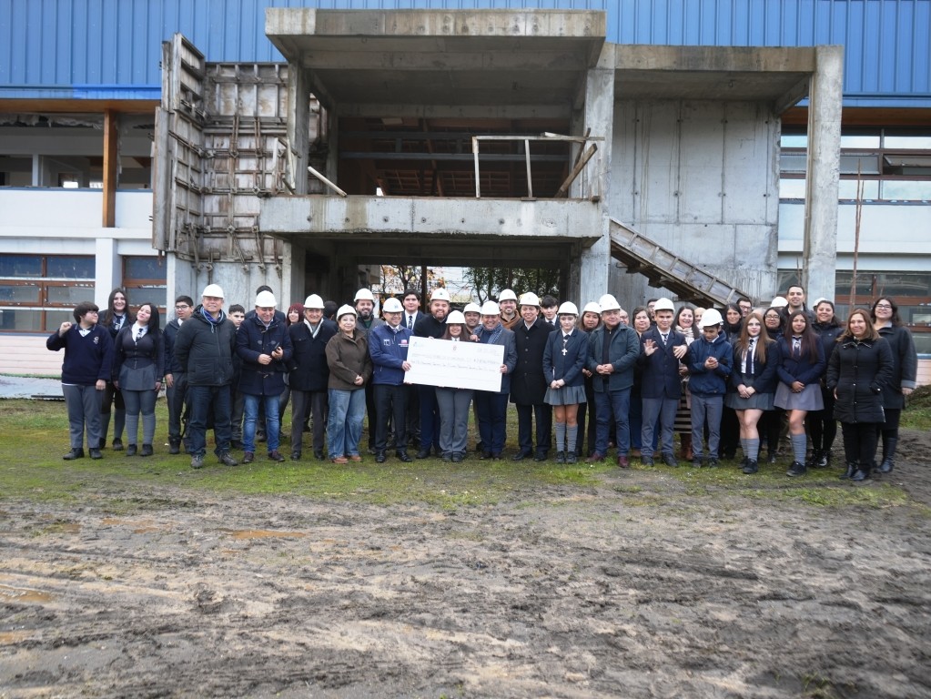 Laja asegura recursos para concretar la reposición del Liceo Técnico Profesional Héroes de la Concepción