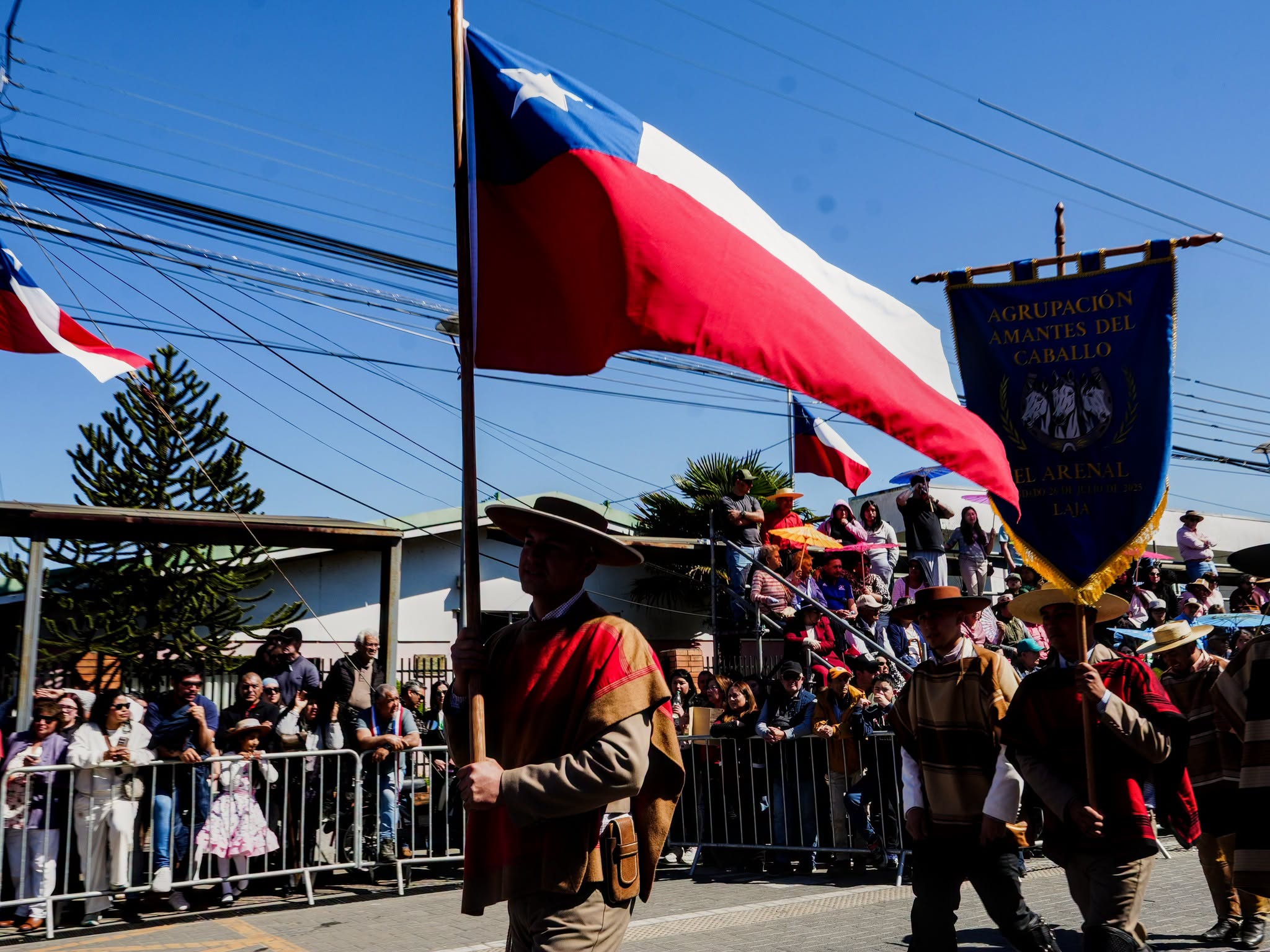 Laja celebró sus Fiestas Patrias con tradicional desfile y una gran participación de la comunidad
