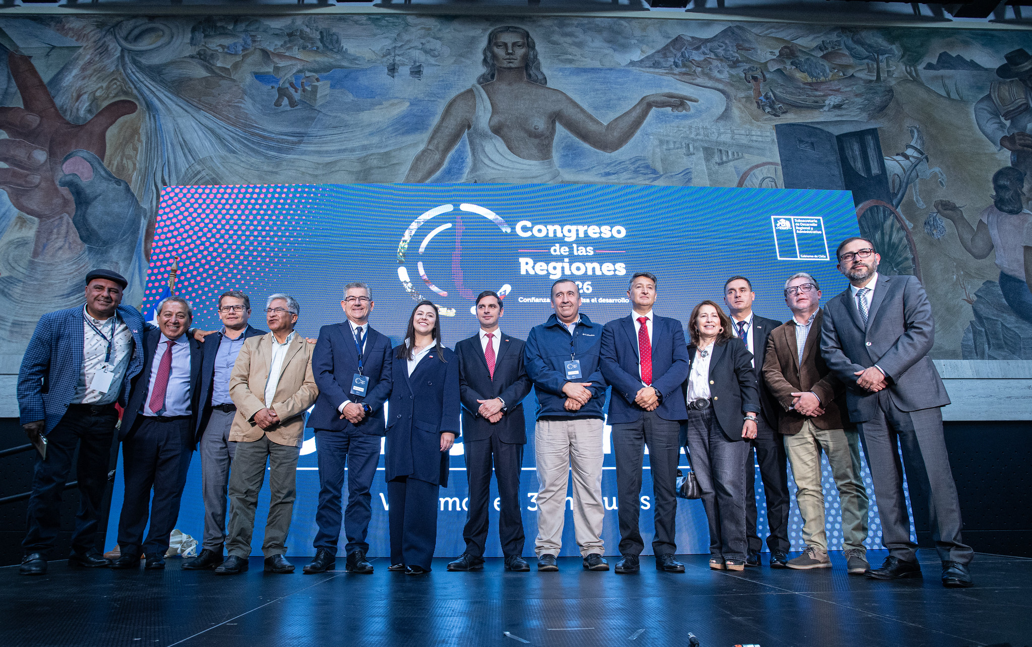 ALCALDE DE LAJA PARTICIPA EN APERTURA DEL CONGRESO DE LAS REGIONES 2026 EN EL BIOBÍO